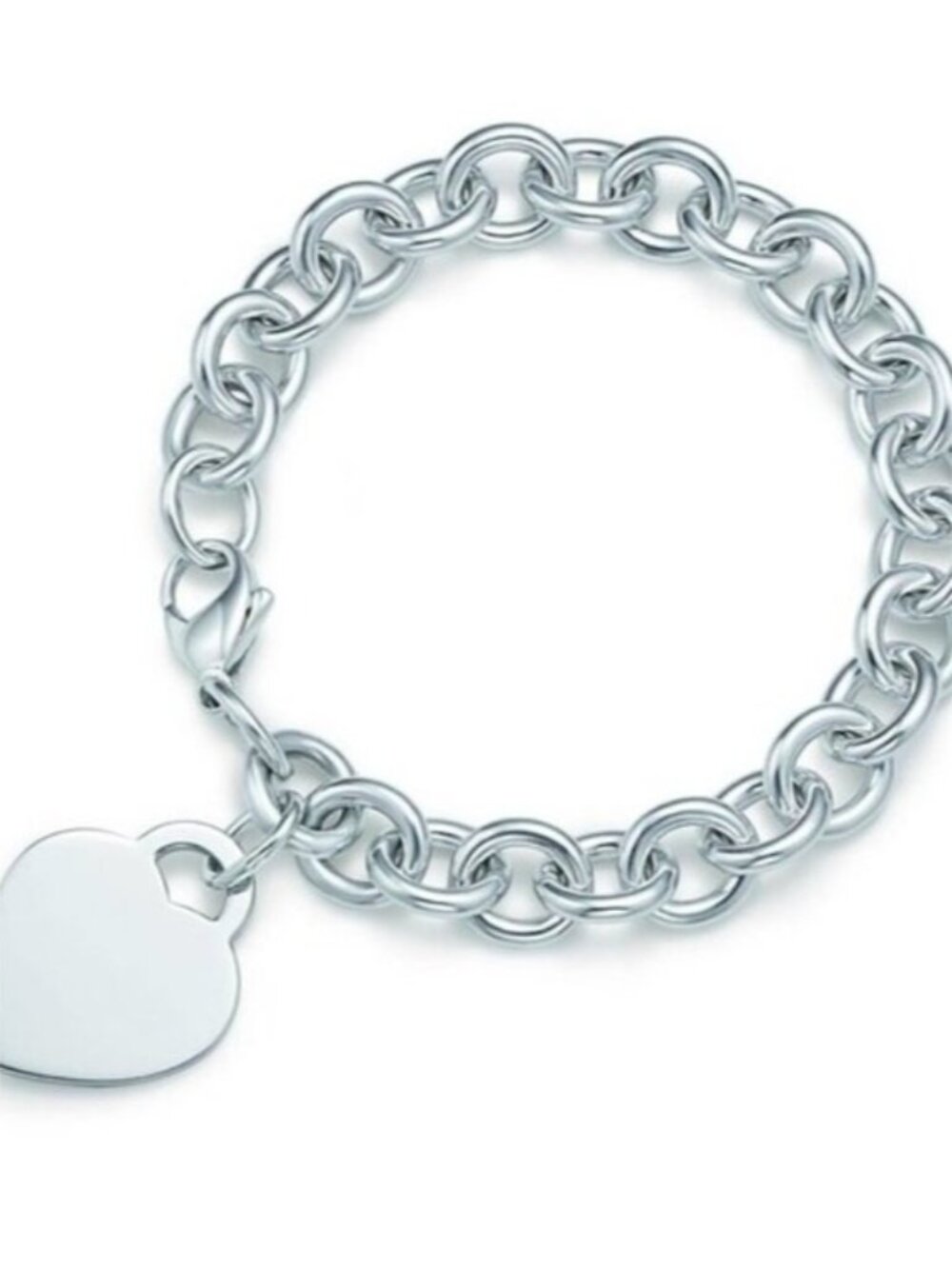 Tiffany’s Bracelet Tiffany & Co. Heart Tag Bracelet 7.5 Inch New in Box